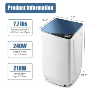 Alternative view of Lavadora automática compacta marca Giantex