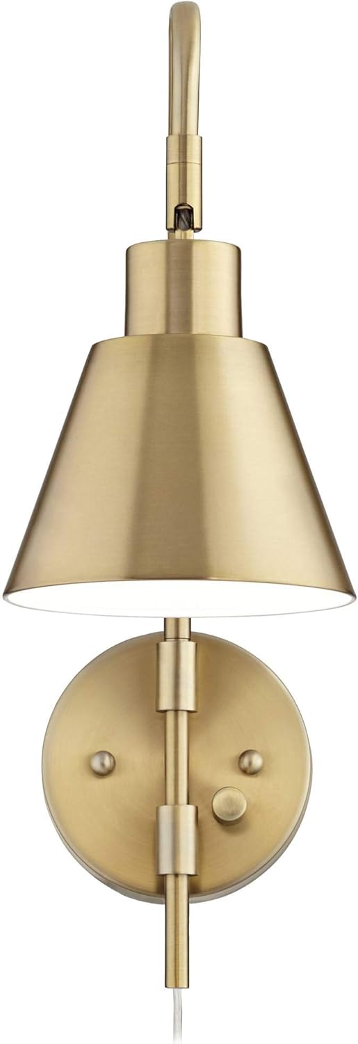 Lámpara de pared ajustable con brazo oscilante - 360 Lighting Marybel - Imagen 2