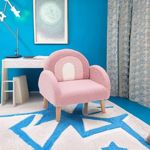 Sillón Rosita de felpa para niñas marca INFANS - Imagen 5