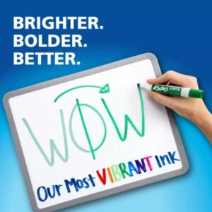 Alternative view of Paquete de 12 plumones de colores para pizarrón con borrador - Marca EXPO