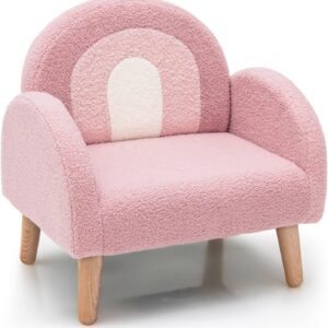 Sillón Rosita de felpa para niñas marca INFANS