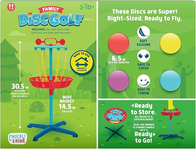 Juego de Golf de Disco para exterior marca Chuckle & Roar - Imagen 2