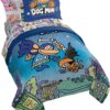 Juego de cama tamaño individual de 5 piezas de Dog Man - Jay Franco