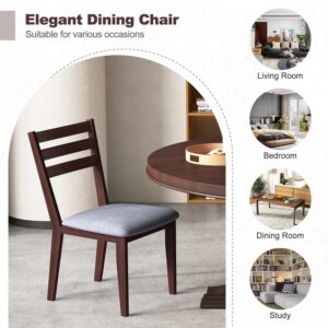 Alternative view of Juego de 2 sillas para comedor marca COSTWAY