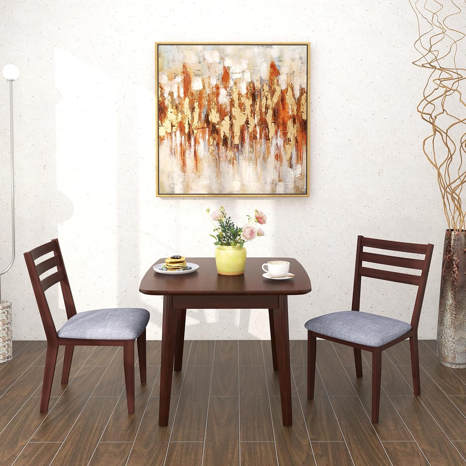 Juego de 2 sillas para comedor marca COSTWAY - Imagen 4