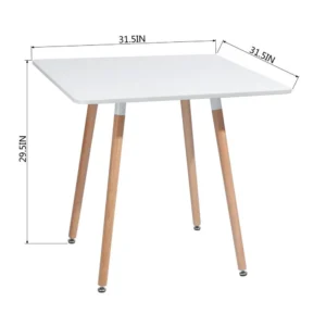 Alternative view of Mesa de Comedor Cuadrada marca FurnitureR