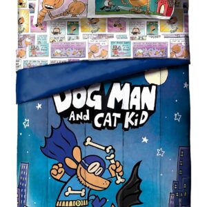 Alternative view of Juego de cama tamaño individual de 5 piezas de Dog Man - Jay Franco