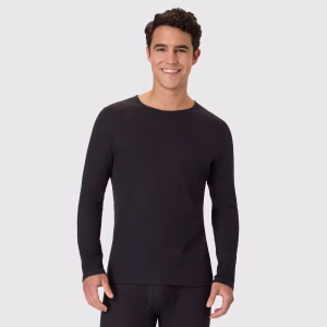 Camisa térmica de manga larga para hombre talla M - Hanes