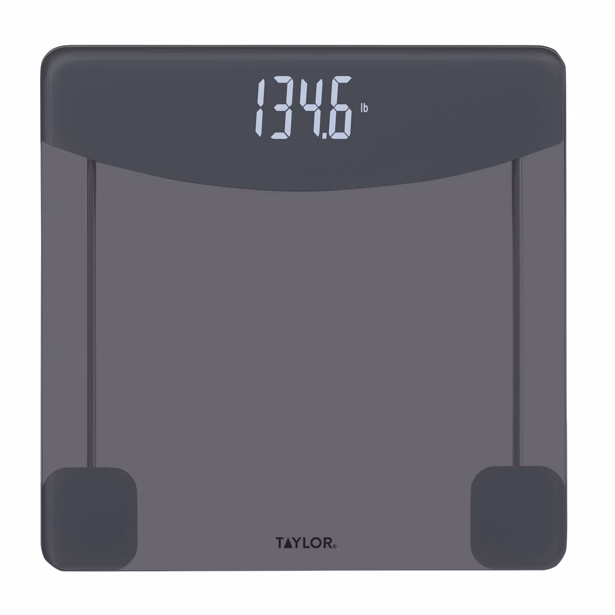 Báscula digital de baño Taylor de vidrio tintado