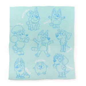 Cobija de Bluey de 50" x 60" (127CM X 152CM) con diseño de Bluey