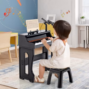 Alternative view of Piano musical para niños de 37 teclas marca Costway