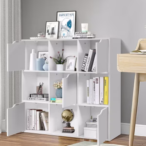 Alternative view of Organizador de 9 cubos color blanco marca Costway
