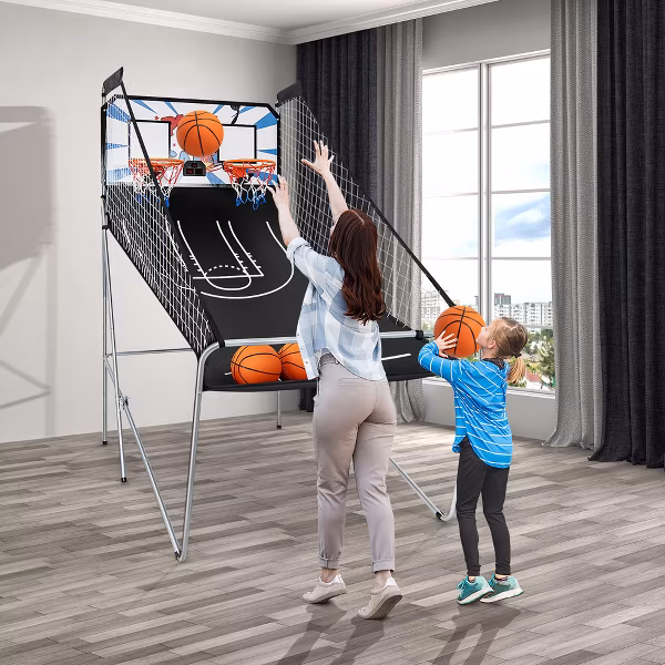 Juego de baloncesto con doble pantalla LED marca Costway - Imagen 3
