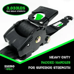 Alternative view of Paquete de dos straps / Trinquetes Retráctiles - Rhino USA