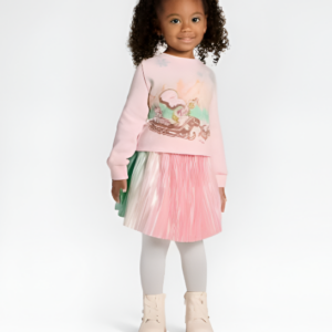 Conjunto de pijama para niña de 2 piezas talla 18 meses