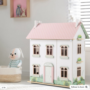 Alternative view of Casa de muñecas de madera para niñas marca Costway