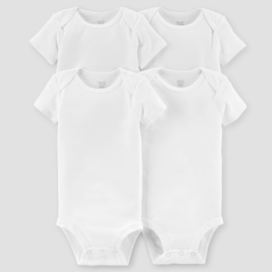 Alternative view of Paquete de 4 bodys para bebé talla 12 meses - Carter's