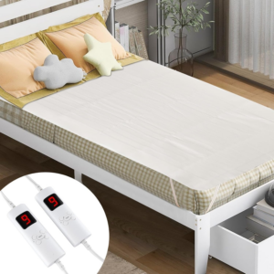 Alternative view of Cubrecama eléctrico con calentón 76 x 54 pulg - GOFLAME