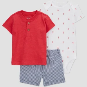 Conjunto de ropa de 3 piezas para bebé 18 meses - Carter's