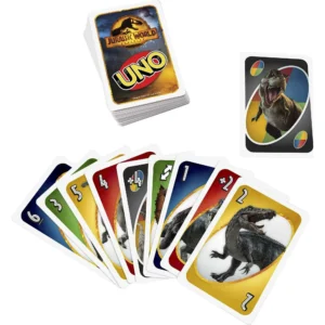 Alternative view of Juego de cartas UNO versión Jurassic World