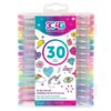 Paquete de 30 plumas de gel marca 3C4G