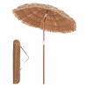 Sombrilla de Playa Tropical de Paja Tiki tamaño 6 FT - Costway