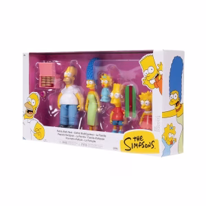 Alternative view of Paquete de 4 figuras / Juguetes de la familia Simpson