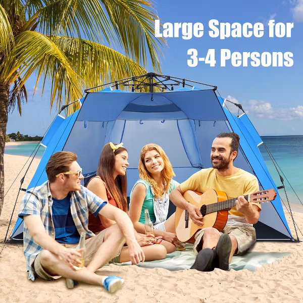 Tienda / Casa para acampar para 3-4 personas marca Costway - Imagen 5