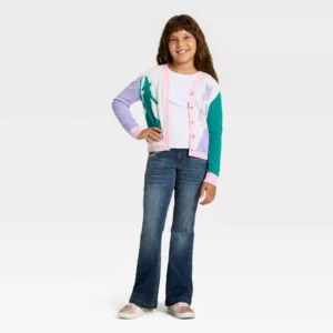 Alternative view of Cardigan para niñas de Elphaba y Glinda talla 6/7 -Wicked
