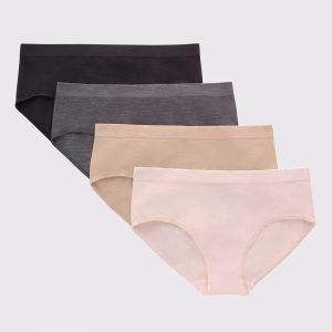 Paquete de 4 calzones para niñas talla 10-12 - Hanes