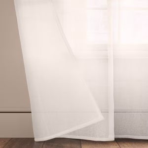 Alternative view of Panel de cortina semitransparente con filtro de luz, 54" x 108" - Threshold