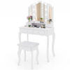 Tocador / Vanity con espejo iluminado y cajones - Costway