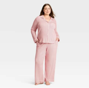 Conjunto de pijama de 2 piezas para dama talla XL -Auden