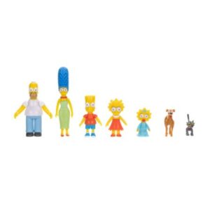 Paquete de figuras de los Simpsons: Toda la familia, de 2.5 pulgadas - Marca Los Simpsons