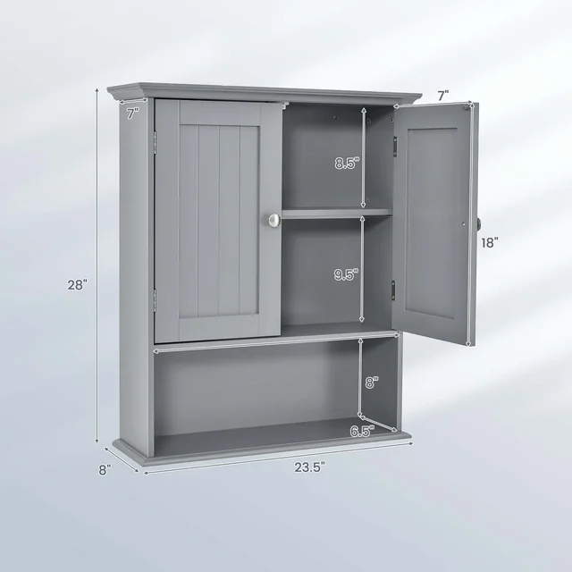 Mueble organizador para baño de la marca Costway - Imagen 2