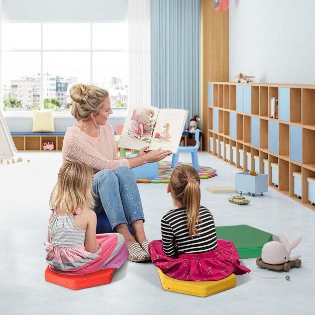 Juego de 6 cojines de colores para niños - Imagen 3
