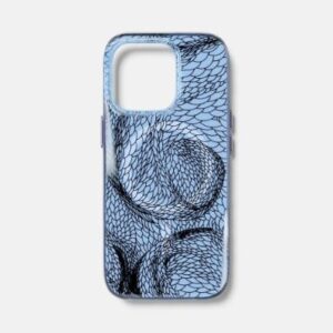 Case azul con diseño para iPhone 16 Pro con MagSafe - Marca Heyday