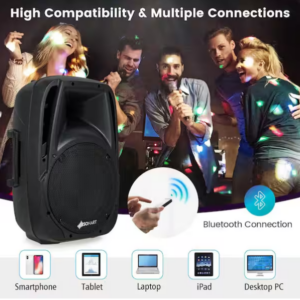 Alternative view of Par de bocinas con micrófono y accesorios - Sonart