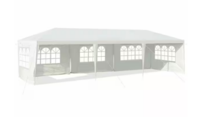 Carpa para exterior de 3 x 9 metros para fiestas y bodas con 5 paredes