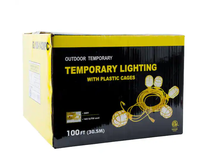 Cadena de luces de 100 pies marca Bergen Industries - Imagen 4