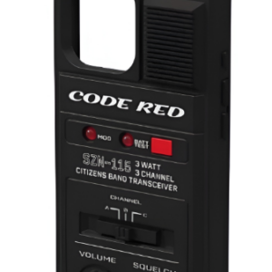 Alternative view of Funda para iPhone 16 PRO con diseño de walkie-talkie «Código rojo» -Stranger Things