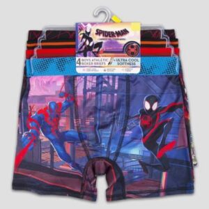 Alternative view of Paquete de 4 boxers para niños de Spider-Man: Miles Morales, talla 6 - Marca Spider-Man