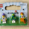 Set 3 Minifiguras LEGO LEGOLAND Exclusive – Ninja, I Love Legoland & Gallina