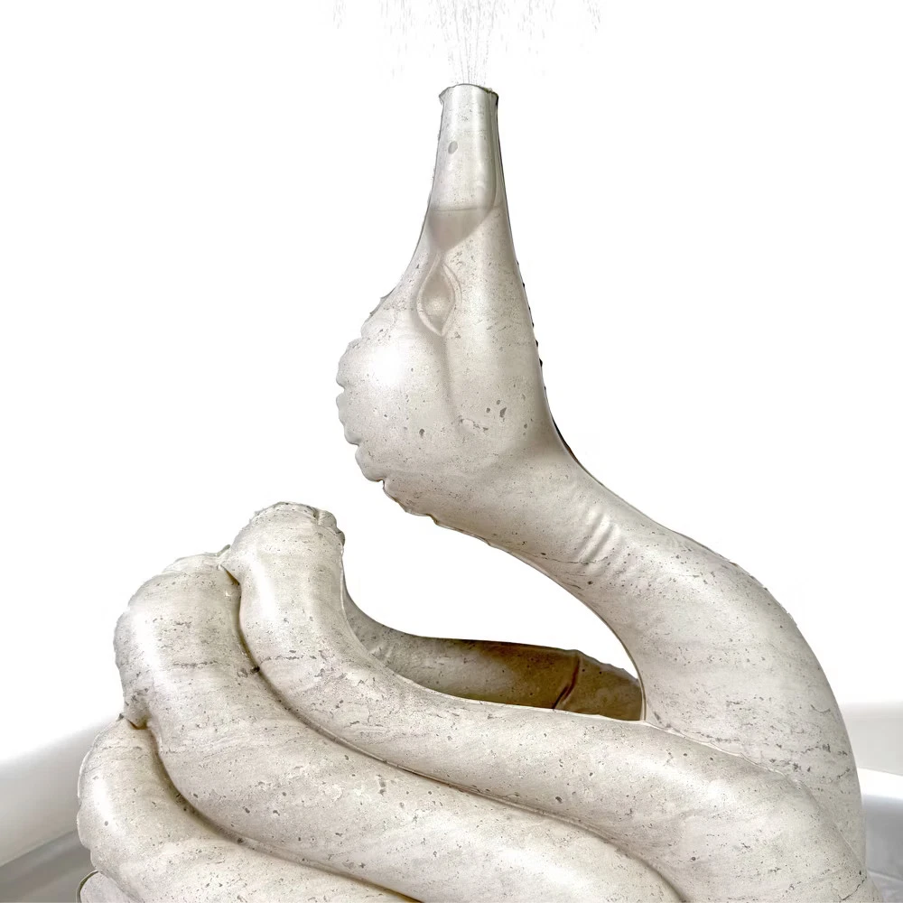 Fuente inflable cisne original de la colección resort exclusiva MINNIDIP - Imagen 3