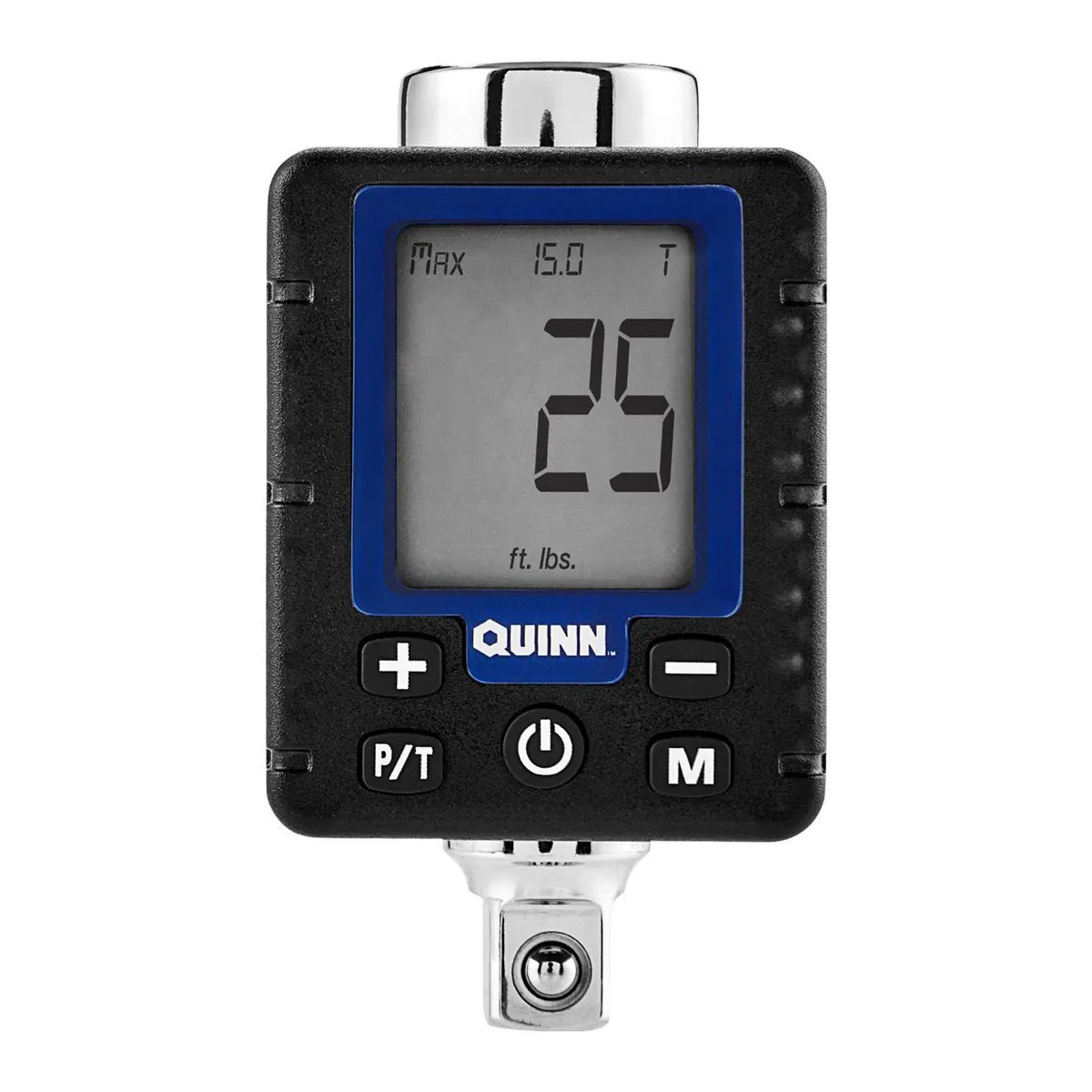 Adaptador de torquímetro digital para Llave 3/8, rango 5.9-59 Lb-pies marca QUINN - Imagen 3
