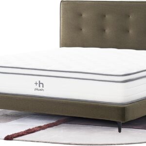 Colchón tamaño matrimonial de memory foam con soporte multizona de 12 pulgadas -Plush Zen