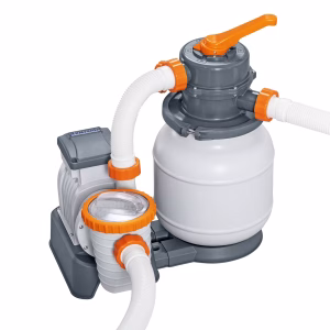 Bomba de filtro de arena para piscinas elevadas de 1600 galones -Bestway