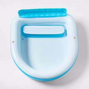 Alternative view of Alberca familiar con asiento ovalada, capacidad de 140 galones  — Sun Squad