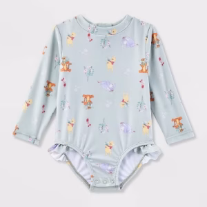 Traje de baño de una pieza de para bebés talla 6 meses -Winnie the Pooh