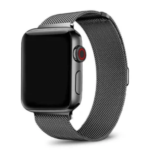 Alternative view of Correa de malla de acero inoxidable para Apple Watch -Posh Tech
